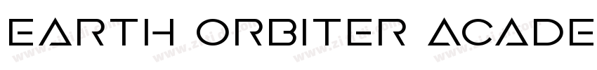 Earth Orbiter Academ字体转换